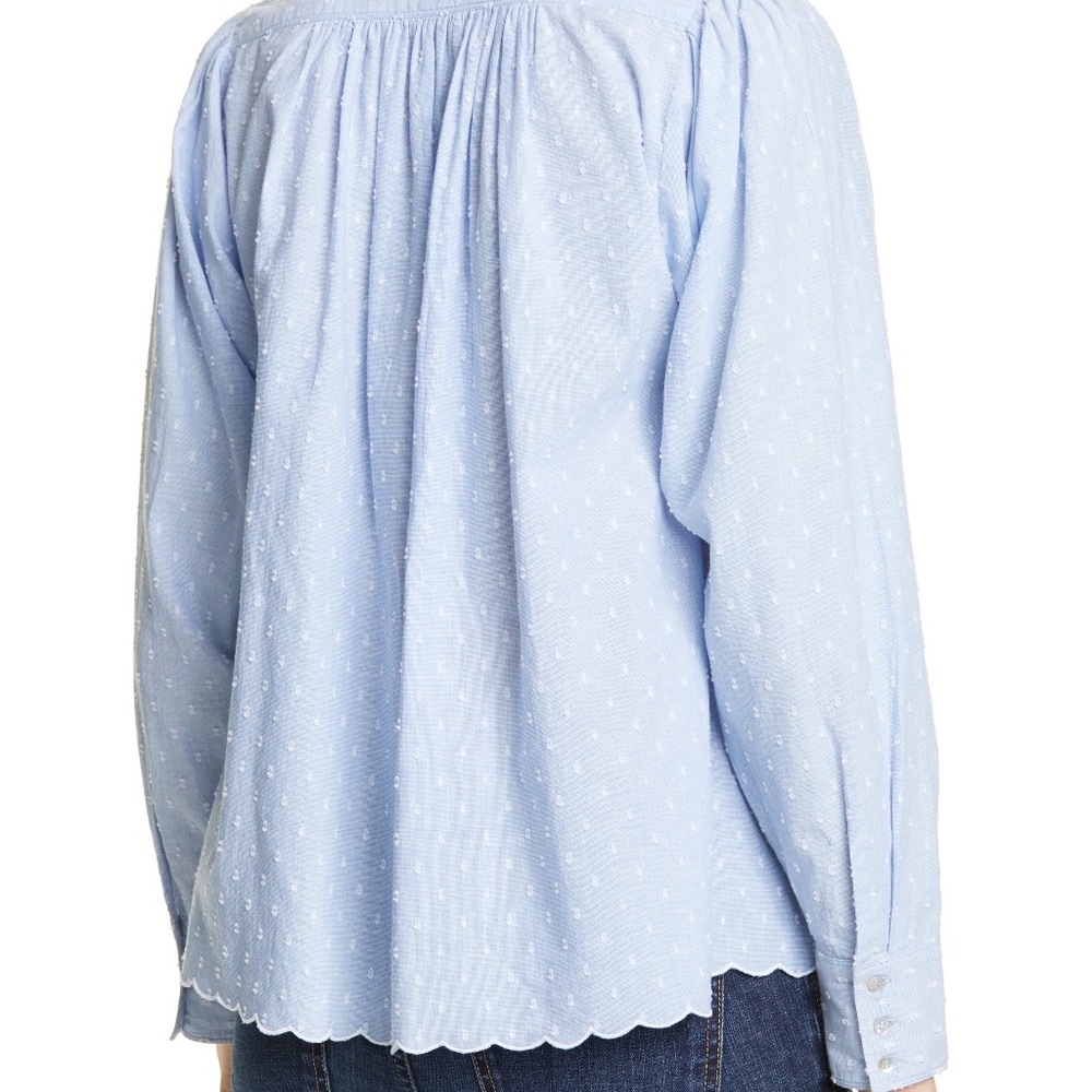 ⭐️⭐️HOST PICK⭐️⭐️ NWT Joie Abidan Clip Dot Blouse - Picture 5 of 13